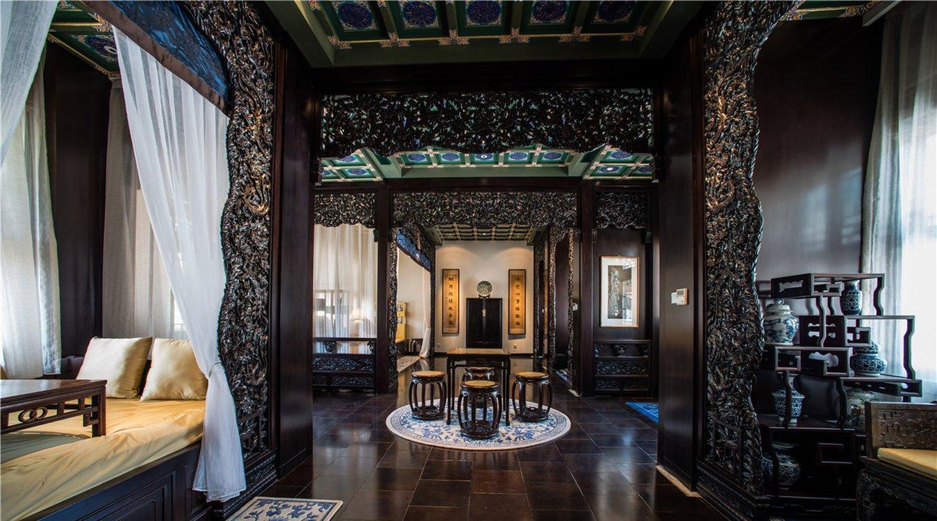 Lv Garden Huanghuali Art Galery Beijing Hotel Yinjiafu Eksteriør bilde