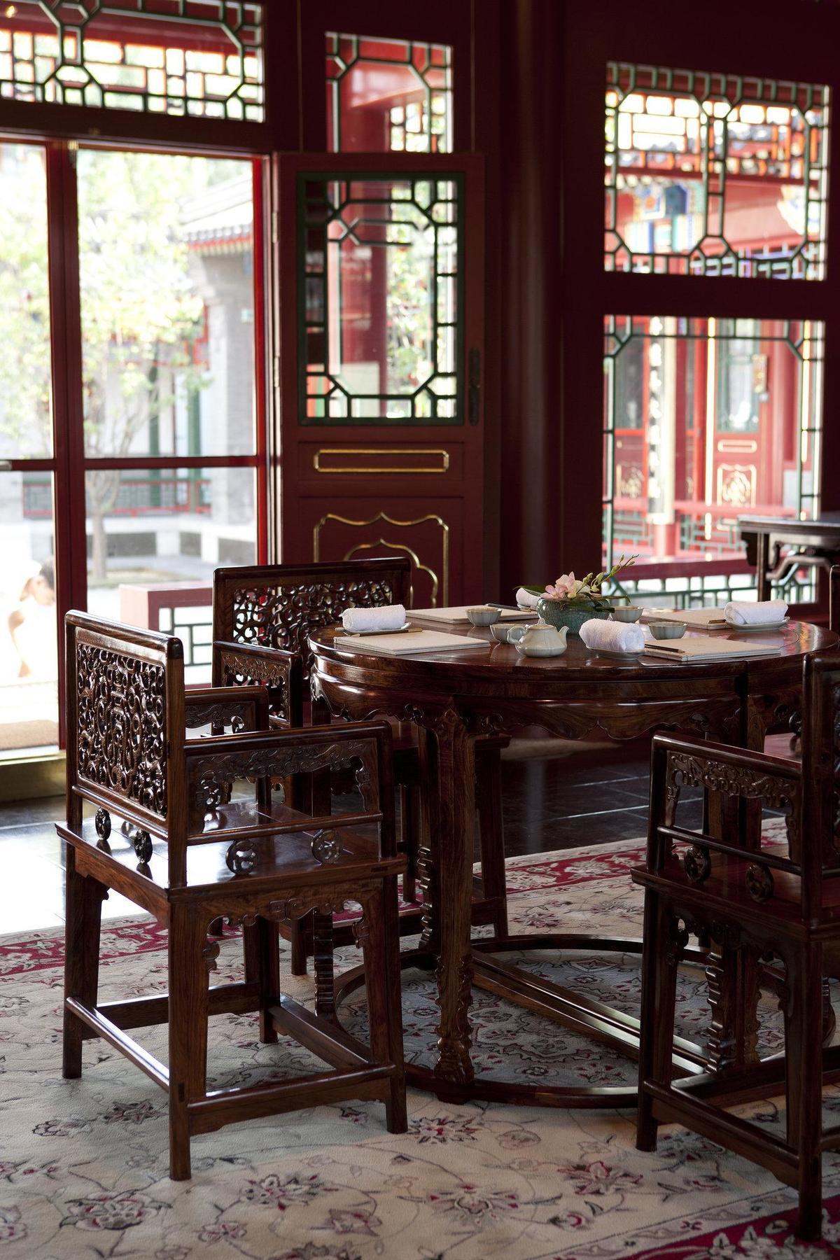 Lv Garden Huanghuali Art Galery Beijing Hotel Yinjiafu Eksteriør bilde